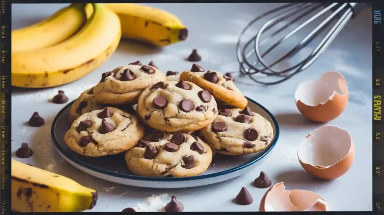 How to Make Banana Chocolate Chip Cookies in Minutes