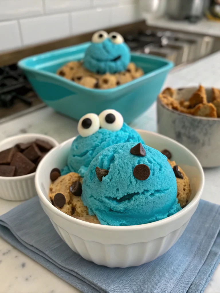 cookie monster ice cream