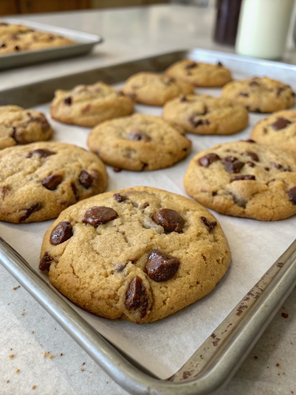 Eggless Chocolate Chip Cookie Ingredients