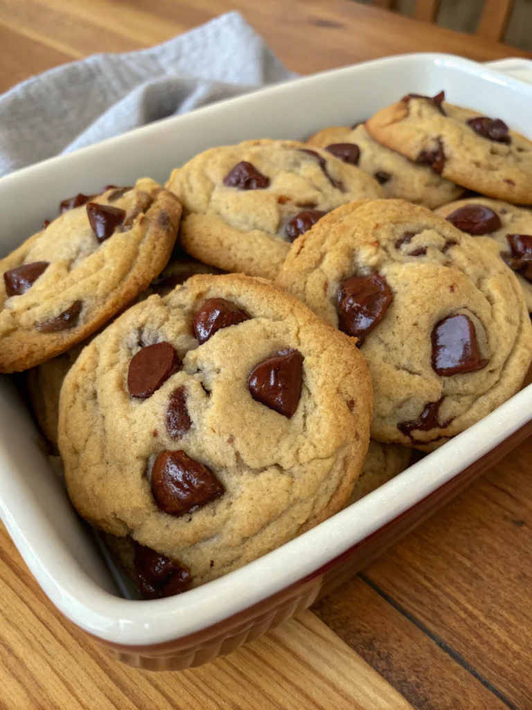 small batch chocolate chip cookies